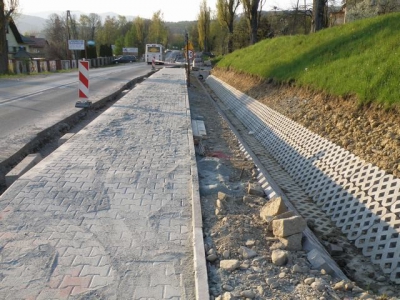 Budowa chodnika na ul. Krakowskiej - zdjęcie2
