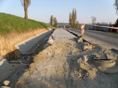 Budowa chodnika na ul. Krakowskiej - zdjęcie7