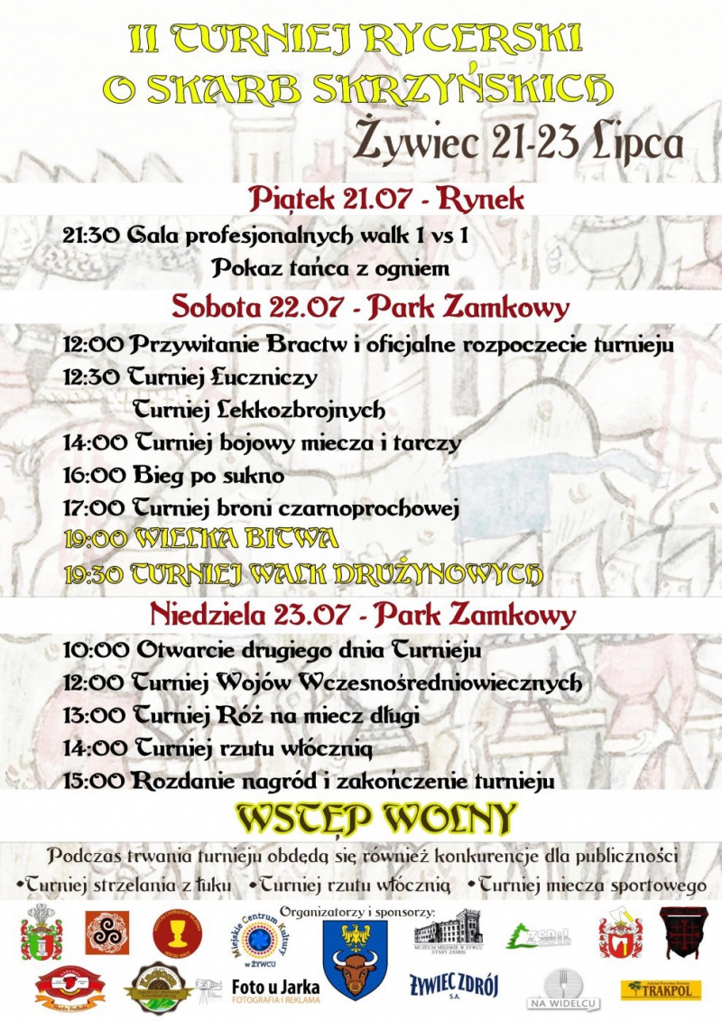 II Turniej Rycerski o Skarb Skrzyńskich