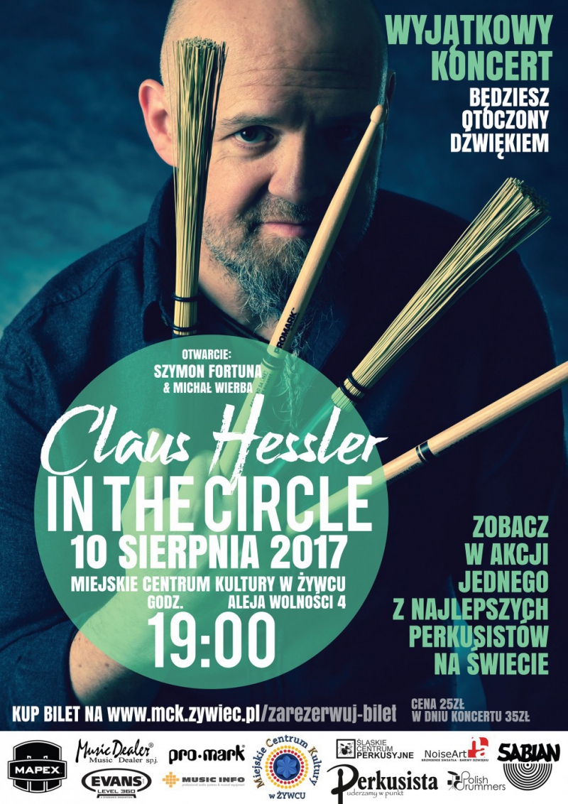 Finałowy koncert Clausa Hesslera - Open Minded Drum Camp