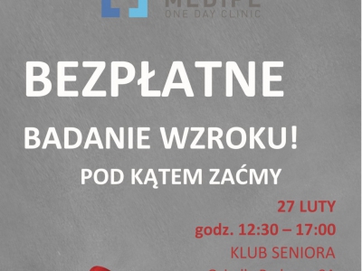 Bezpłatne badania wzroku - zdjęcie1