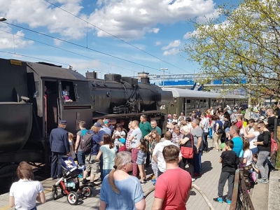 Pociąg retro przyjechał do Żywca - zdjęcie5