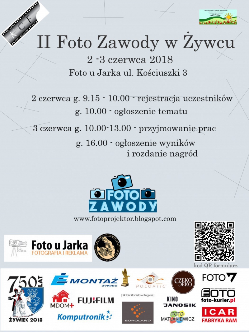 II Foto Zawody w Żywcu – wśród wielu nagród tablet graficzny i Instax sq10