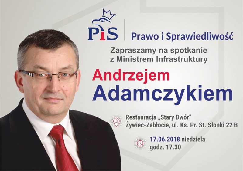 Spotkanie otwarte z Andrzejem Adamczykiem