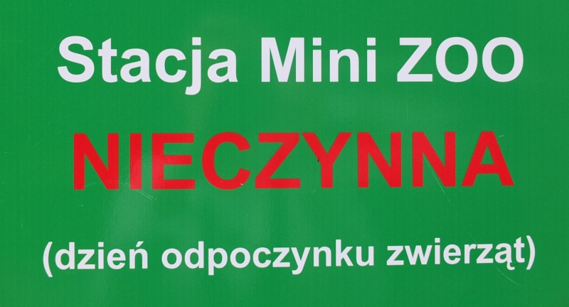 Mini Zoo - nieczynne