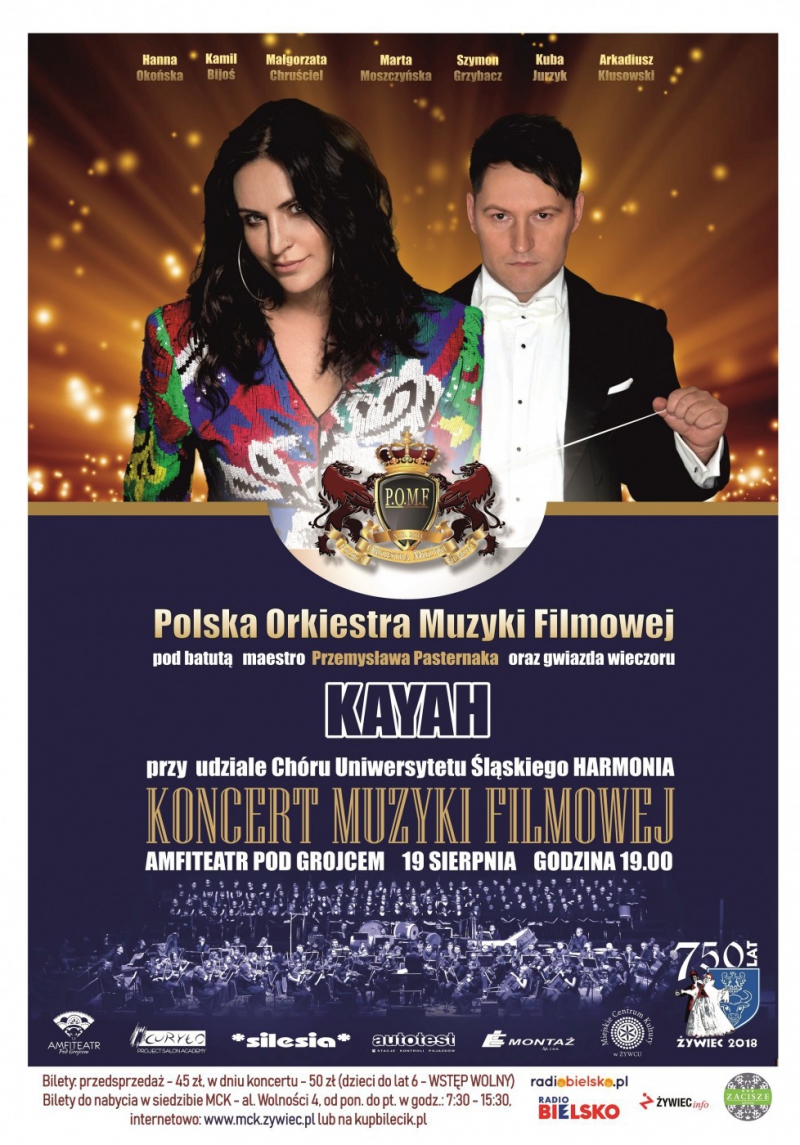 Koncert Polskiej Orkiestry Muzyki Filmowej