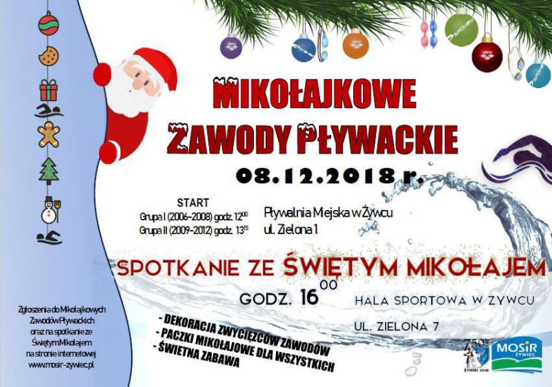 Mikołajkowe Zawody Pływackie