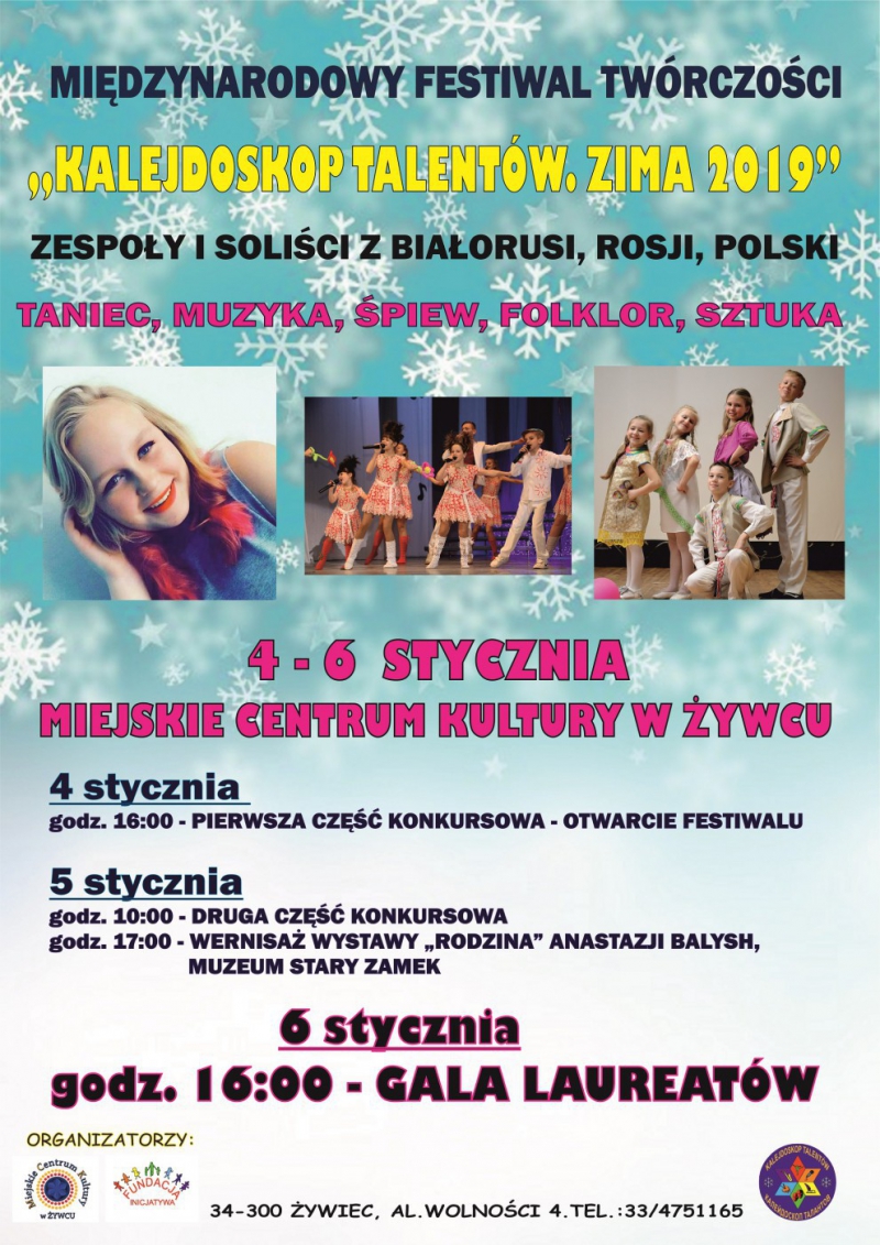 Kalejdoskop Talentów Zima 2019