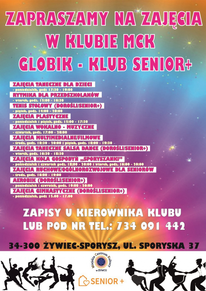 Zajęcia w Klubie Globik/Senior+