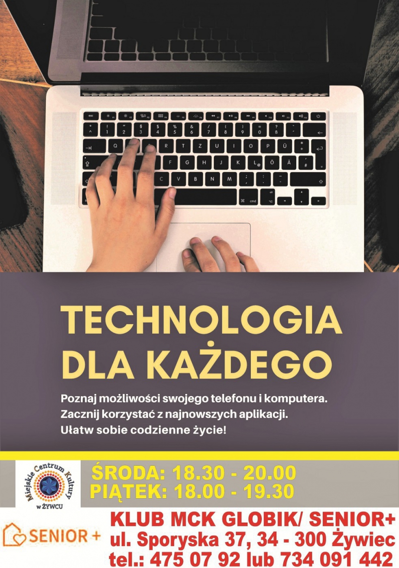 Technologia dla każdego - bezpłatne zajęcia