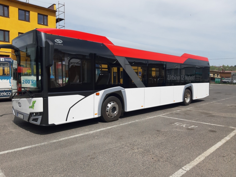 Autobus hybrydowy na testach w MZK Żywiec Sp. z o.o.