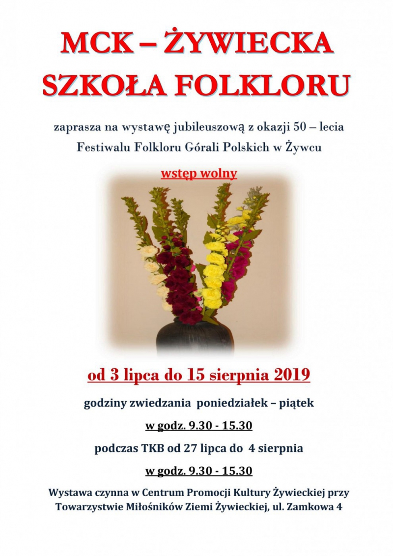 50-lecie Festiwalu Folkloru Górali Polskich w Żywcu