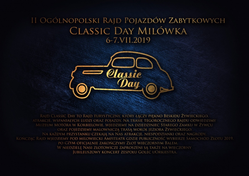 II Ogólnopolski Rajd Pojazdów Zabytkowych Classic Day