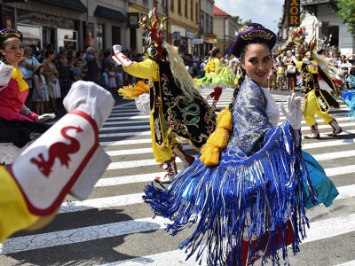 Roztańczony korowód 56. Tygodnia Kultury Beskidzkiej - zdjęcie46