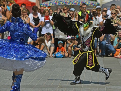 Roztańczony korowód 56. Tygodnia Kultury Beskidzkiej - zdjęcie23