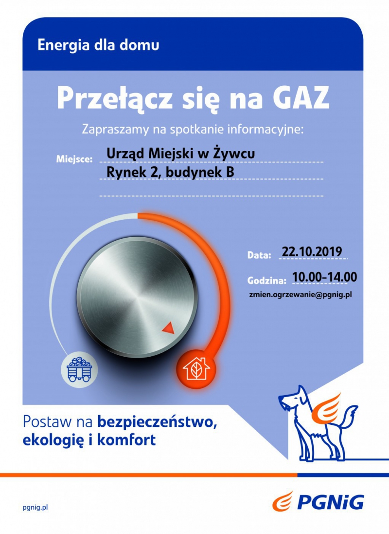 Przełącz się na gaz