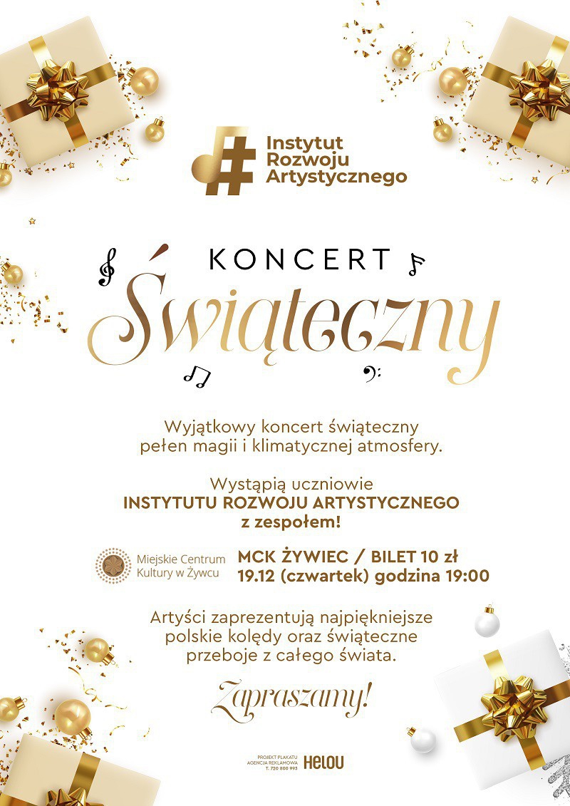 Świąteczny koncert w MCK-u