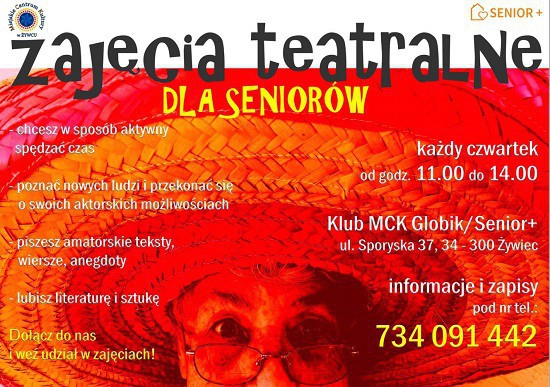 Zajęcia teatralne dla seniorów