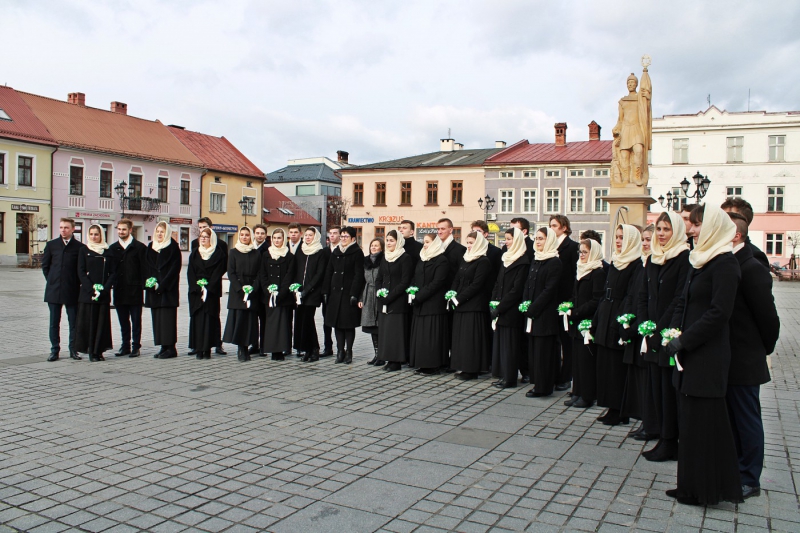 Polonez na żywieckim Rynku