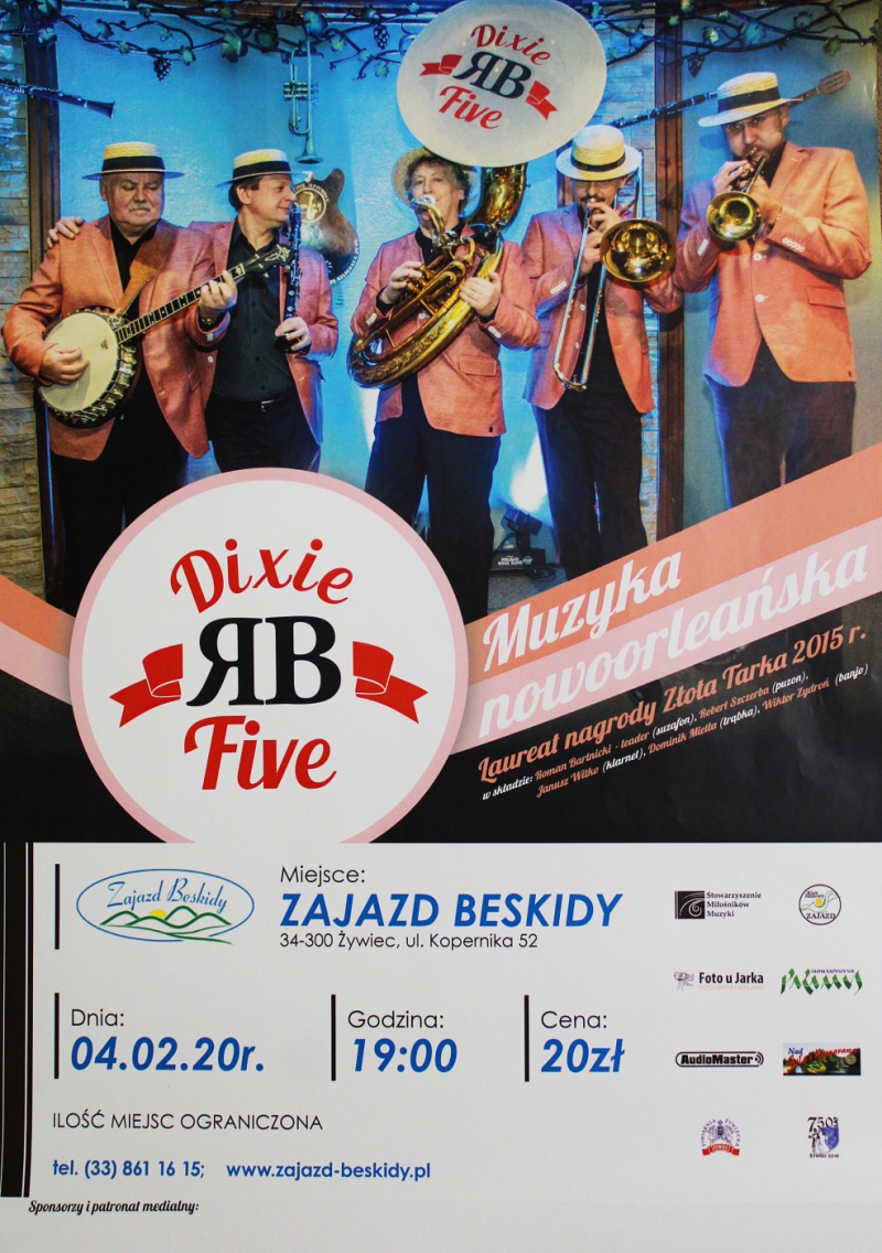 Dixie Rb Five w Zajeździe Beskidy