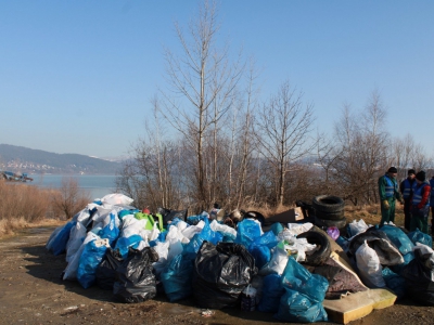 Sprzątanie brzegów Jeziora Żywieckiego - zdjęcie9