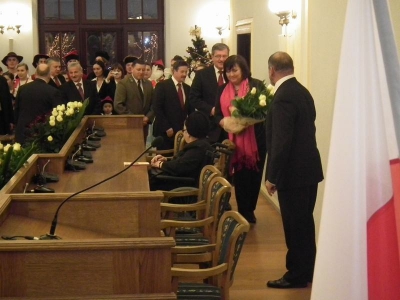 Wizyta Prezydenta RP Bronisława Komorowskiego z małżonką Anną 3-01-2011 - zdjęcie54
