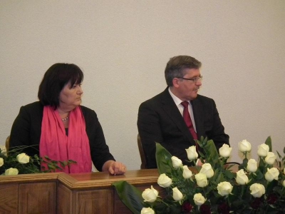 Wizyta Prezydenta RP Bronisława Komorowskiego z małżonką Anną 3-01-2011 - zdjęcie45
