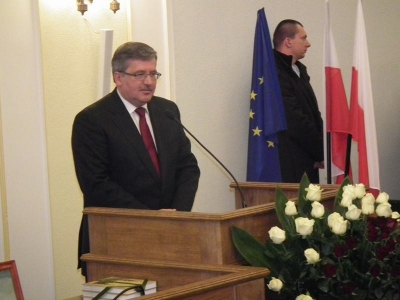 Wizyta Prezydenta RP Bronisława Komorowskiego z małżonką Anną 3-01-2011 - zdjęcie37