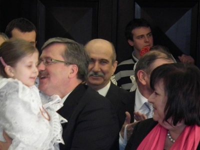 Wizyta Prezydenta RP Bronisława Komorowskiego z małżonką Anną 3-01-2011 - zdjęcie27