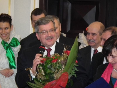 Wizyta Prezydenta RP Bronisława Komorowskiego z małżonką Anną 3-01-2011 - zdjęcie24