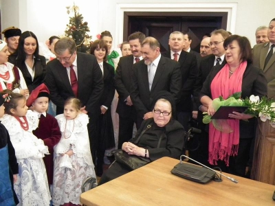 Wizyta Prezydenta RP Bronisława Komorowskiego z małżonką Anną 3-01-2011 - zdjęcie18