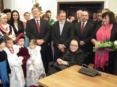 Wizyta Prezydenta RP Bronisława Komorowskiego z małżonką Anną 3-01-2011 - zdjęcie16