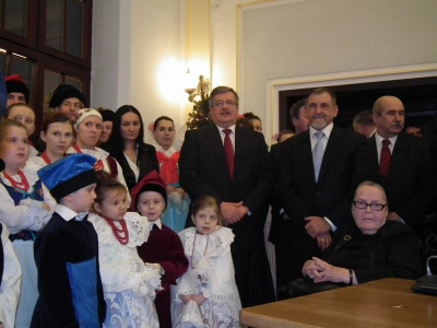 Wizyta Prezydenta RP Bronisława Komorowskiego z małżonką Anną 3-01-2011 - zdjęcie15
