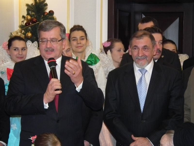 Wizyta Prezydenta RP Bronisława Komorowskiego z małżonką Anną 3-01-2011 - zdjęcie5