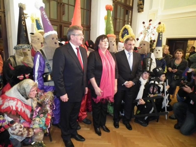 Wizyta Prezydenta RP Bronisława Komorowskiego z małżonką Anną 3-01-2011 - zdjęcie91