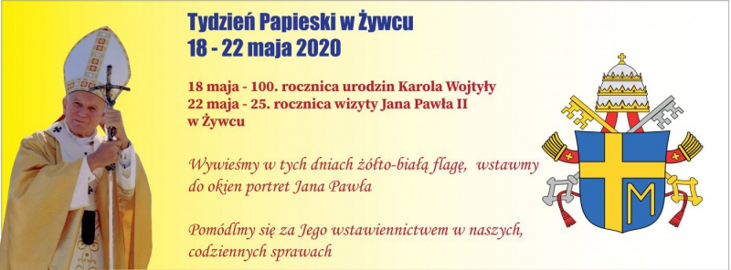 100. rocznica urodzin Jana Pawła II Wielkiego