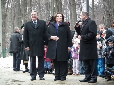 Wizyta Prezydenta RP Bronisława Komorowskiego z małżonką Anną 24-02-2012 - zdjęcie46