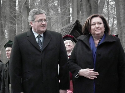 Wizyta Prezydenta RP Bronisława Komorowskiego z małżonką Anną 24-02-2012 - zdjęcie45