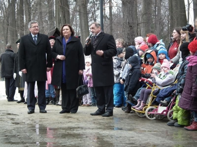 Wizyta Prezydenta RP Bronisława Komorowskiego z małżonką Anną 24-02-2012 - zdjęcie44