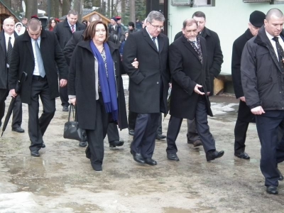 Wizyta Prezydenta RP Bronisława Komorowskiego z małżonką Anną 24-02-2012 - zdjęcie32