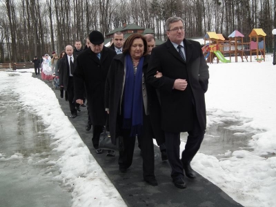 Wizyta Prezydenta RP Bronisława Komorowskiego z małżonką Anną 24-02-2012 - zdjęcie31