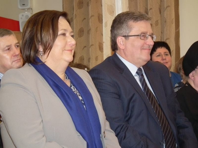 Wizyta Prezydenta RP Bronisława Komorowskiego z małżonką Anną 24-02-2012 - zdjęcie20