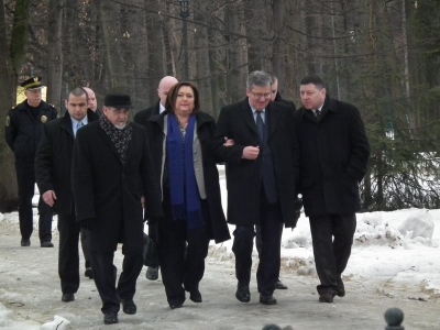 Wizyta Prezydenta RP Bronisława Komorowskiego z małżonką Anną 24-02-2012 - zdjęcie13