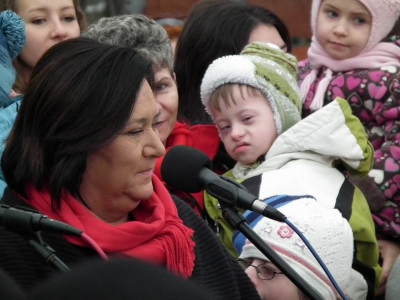 Wizyta pierwszej damy Anny Komorowskiej 02-02-2013 - zdjęcie17