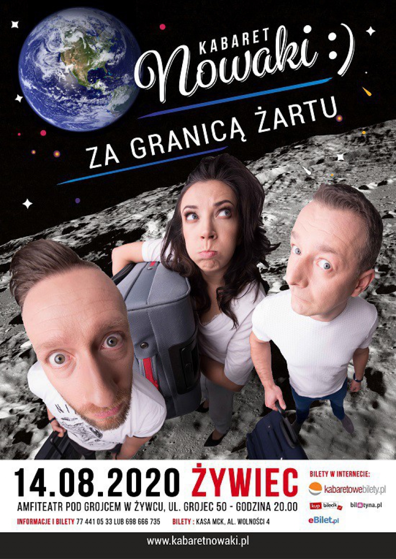 Kabaret Nowaki w Żywcu - 14 sierpnia!