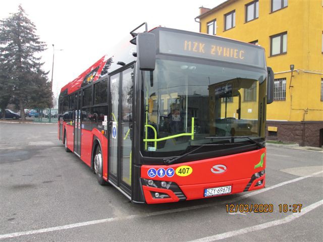 Zmiana trasy kursowania autobusu linii 14