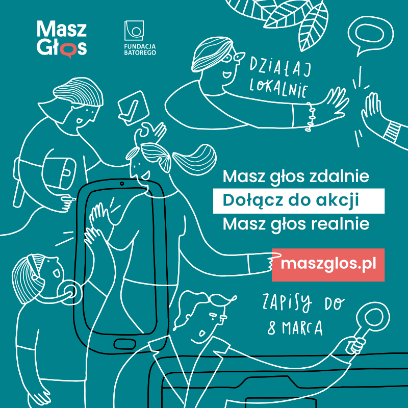 Już możesz zapisać się do akcji Masz Głos!