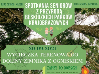 SPOTKANIA SENIORÓW Z PRZYRODĄ BESKIDZKICH PARKÓW KRAJOBRAZOWYCH! - zdjęcie1