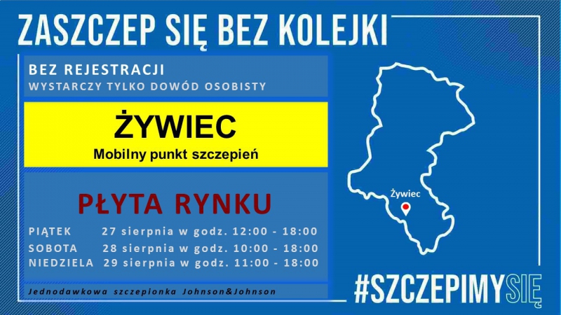 #SZCZEPIMYSIĘ  (27, 28, 29 sierpnia)