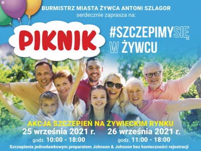 Piknik #SZCZEPIMY SIĘ w Żywcu - zdjęcie1